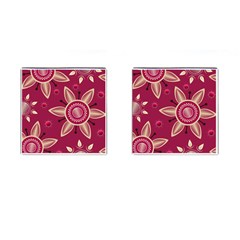 Background Non Seamless Pattern Art Cufflinks (square) by Pakrebo