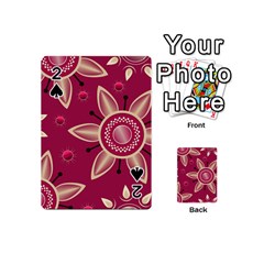 Background Non Seamless Pattern Art Playing Cards 54 Designs (mini)