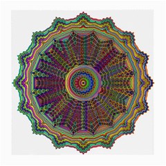 Mandala Decorative Ornamental Medium Glasses Cloth by Pakrebo