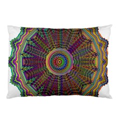 Mandala Decorative Ornamental Pillow Case (two Sides) by Pakrebo