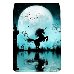 Wonderful Unicorn Silhouette In The Night Removable Flap Cover (l) by FantasyWorld7