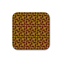 Rby-2-5 Rubber Coaster (square)  by ArtworkByPatrick