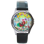 Supersonic Key West Gypsy Blast Round Metal Watch Front