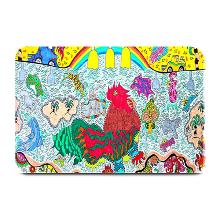 Supersonic Key West Gypsy Blast Plate Mats