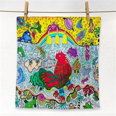 Supersonic Key West Gypsy Blast Face Towel by chellerayartisans