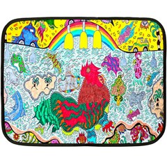 Supersonic Key West Gypsy Blast Double Sided Fleece Blanket (mini)  by chellerayartisans