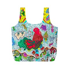 Supersonic Key West Gypsy Blast Full Print Recycle Bag (m) by chellerayartisans