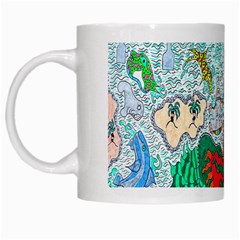 Supersonic Key West Gypsy Blast White Mugs by chellerayartisans