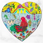 Supersonic Key West Gypsy Blast Jigsaw Puzzle (Heart) Front