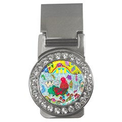 Supersonic Key West Gypsy Blast Money Clips (cz)  by chellerayartisans