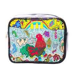 Supersonic Key West Gypsy Blast Mini Toiletries Bag (one Side) by chellerayartisans