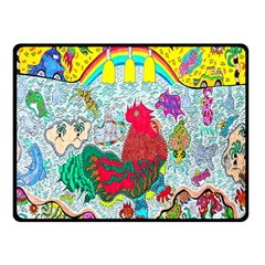 Supersonic Key West Gypsy Blast Double Sided Fleece Blanket (small) 