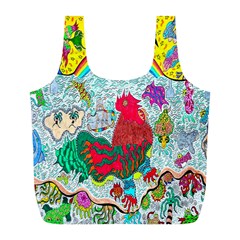 Supersonic Key West Gypsy Blast Full Print Recycle Bag (l) by chellerayartisans