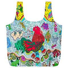 Supersonic Key West Gypsy Blast Full Print Recycle Bag (xl)