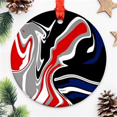 Againstthetide Round Ornament (two Sides) by designsbyamerianna