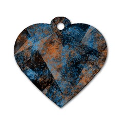 Rustictomorrow Dog Tag Heart (one Side) by designsbyamerianna