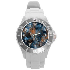 Rustictomorrow Round Plastic Sport Watch (l) by designsbyamerianna