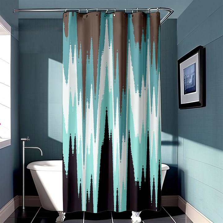 Muddywater Shower Curtain 36  x 72  (Stall) 