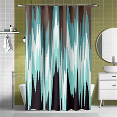 Muddywater Shower Curtain 48  X 72  (small)  by designsbyamerianna