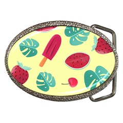 Watermelon Leaves Strawberry Belt Buckles