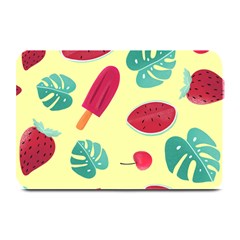 Watermelon Leaves Strawberry Plate Mats