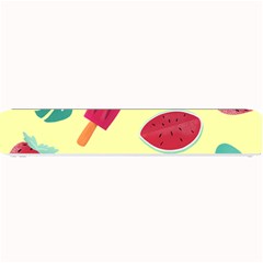 Watermelon Leaves Strawberry Small Bar Mats by HermanTelo