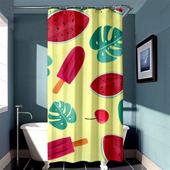 Watermelon Leaves Strawberry Shower Curtain 36  X 72  (stall) 