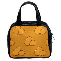 Fresh Potato Root Classic Handbag (two Sides)