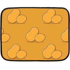 Fresh Potato Root Double Sided Fleece Blanket (mini) 