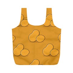 Fresh Potato Root Full Print Recycle Bag (m)