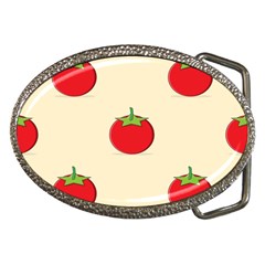 Fresh Tomato Belt Buckles