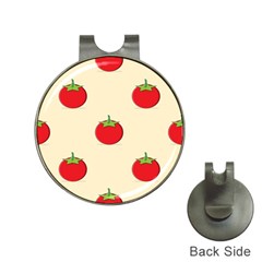 Fresh Tomato Hat Clips With Golf Markers by HermanTelo