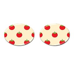 Fresh Tomato Cufflinks (oval)