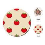 Fresh Tomato Playing Cards Single Design (Round) Front