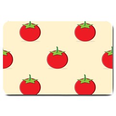 Fresh Tomato Large Doormat  by HermanTelo