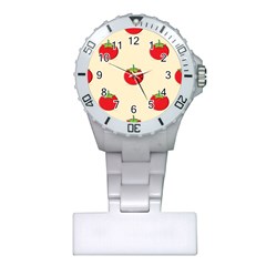 Fresh Tomato Plastic Nurses Watch by HermanTelo