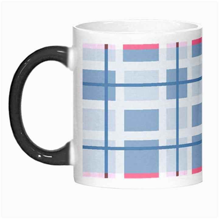 Fabric Textile Plaid Morph Mugs