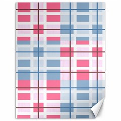 Fabric Textile Plaid Canvas 12  X 16 