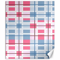 Fabric Textile Plaid Canvas 20  X 24 