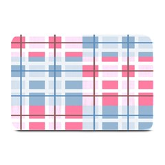 Fabric Textile Plaid Plate Mats