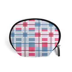 Fabric Textile Plaid Accessory Pouch (small)