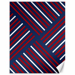 Geometric Background Stripes Canvas 18  X 24 