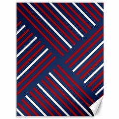 Geometric Background Stripes Canvas 36  X 48 