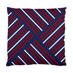 Geometric Background Stripes Standard Cushion Case (two Sides)