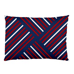 Geometric Background Stripes Pillow Case (two Sides)