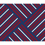 Geometric Background Stripes Deluxe Canvas 14  x 11  (Stretched) 14  x 11  x 1.5  Stretched Canvas