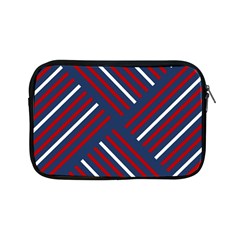 Geometric Background Stripes Apple Ipad Mini Zipper Cases by HermanTelo