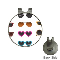 Eyeglasses Hat Clips With Golf Markers by HermanTelo