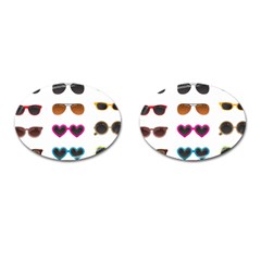 Eyeglasses Cufflinks (oval)