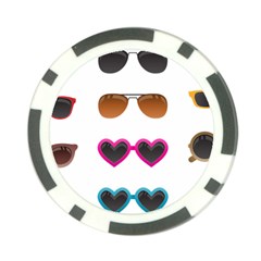 Eyeglasses Poker Chip Card Guard